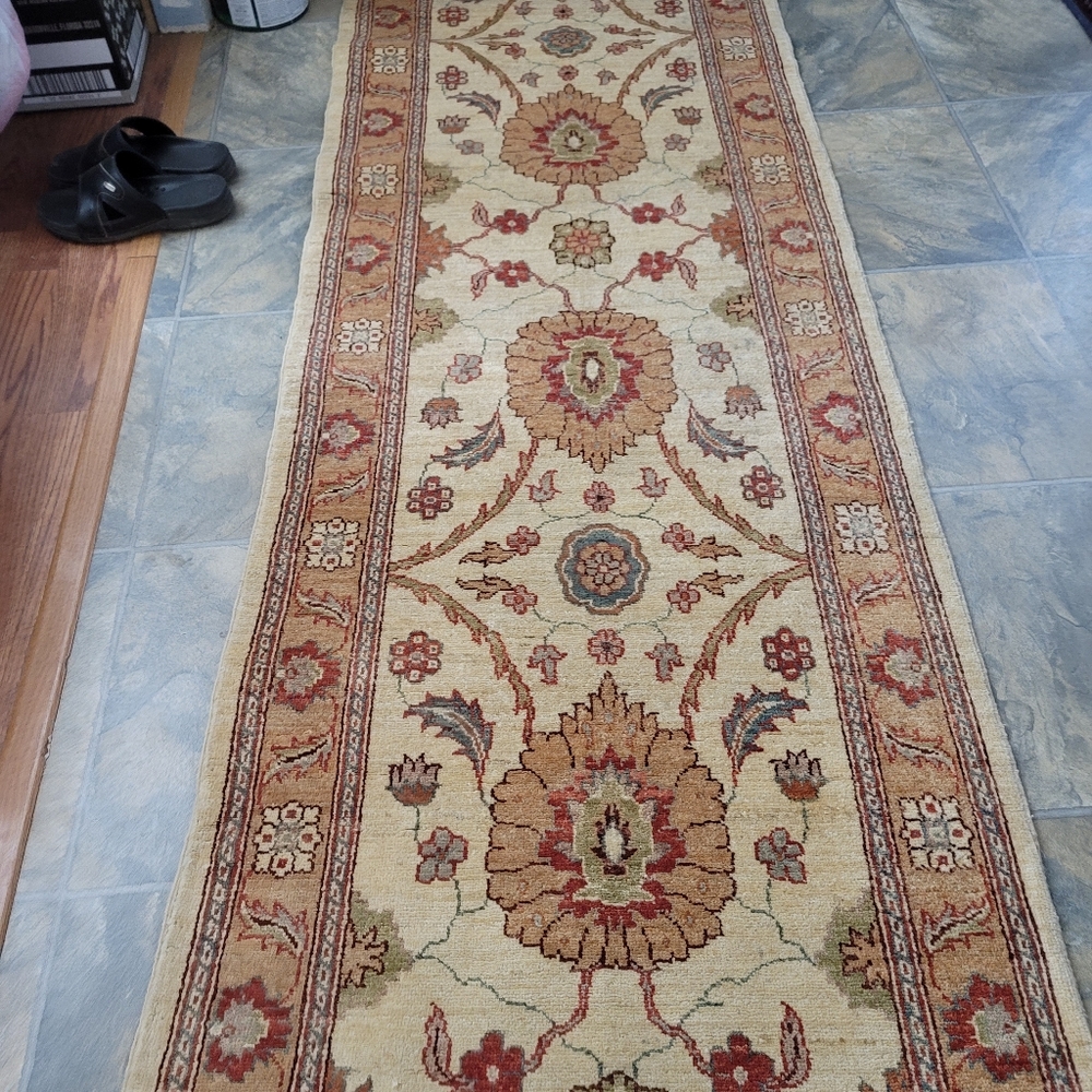 Afghan Chobi Hand Knotted runner